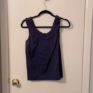 Navy Ann Taylor Top